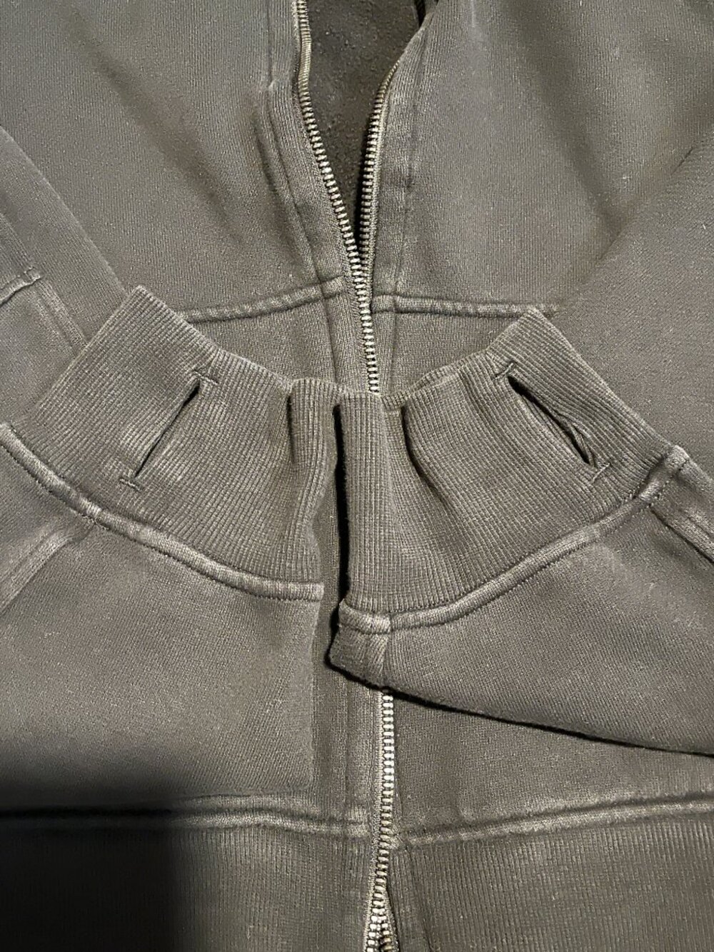 Lululemon Scuba Oversized Full Zip Hoodie XL/XXL Black - Picture 8 of 10